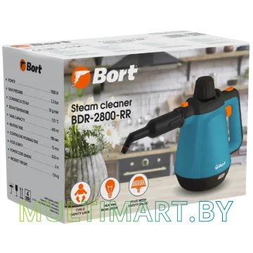 Пароочиститель Bort BDR-2800-RR картинка 3